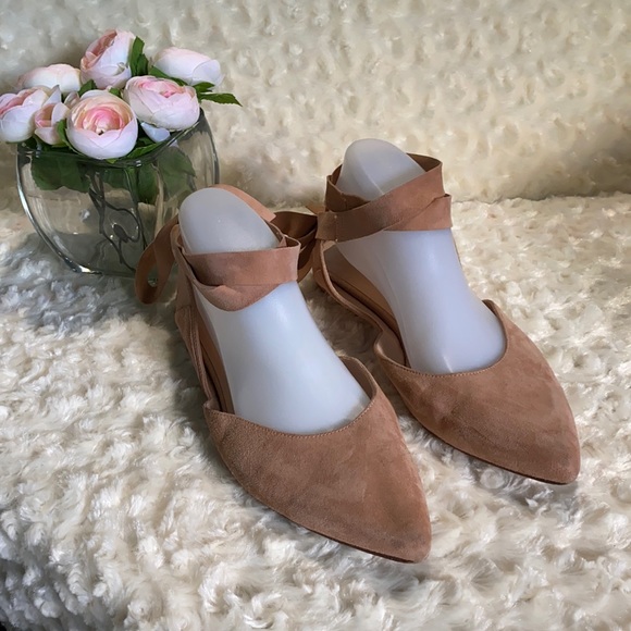 Stuart Weitzman suede mules SZ 9.5 W - Picture 2 of 13